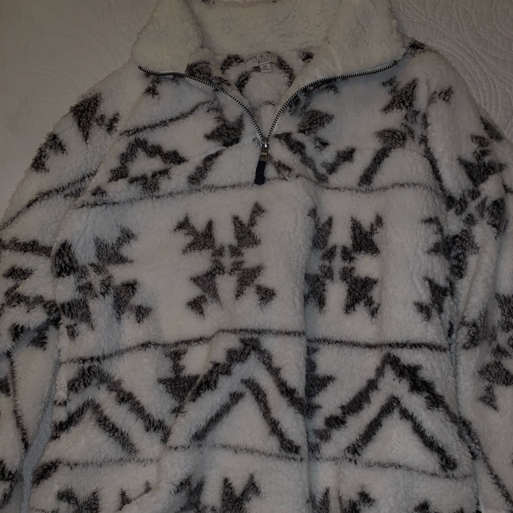 Fluffy sweater